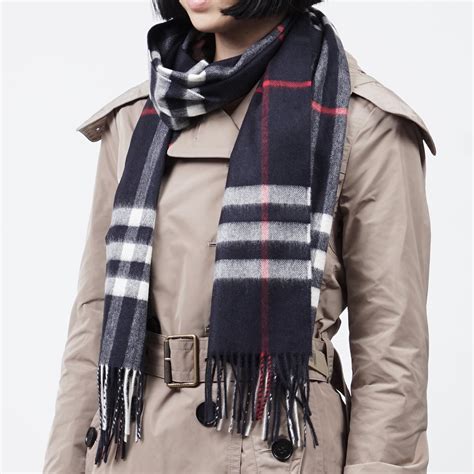 blue grey burberry scarf|navy blue burberry scarf.